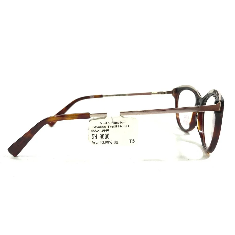 South Hampton SH 9000 TO/G Eyeglasses Frames Tortoise Gold Round 52-17-135
